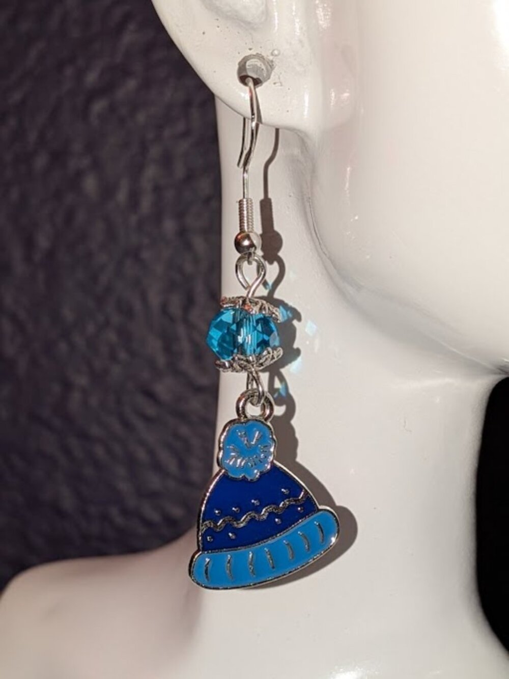 Winter Hat Earrings